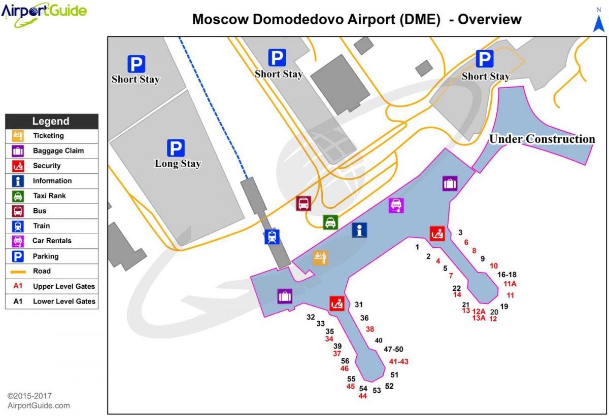 térkép DME repülőtér
