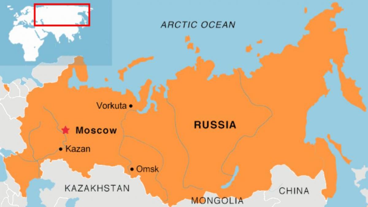 Moszkva térkép