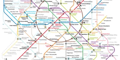 Metro station Moszkva térkép megjelenítése