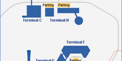 Sheremetyevo terminál térkép
