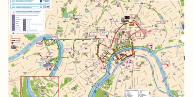 Moskva busz térkép